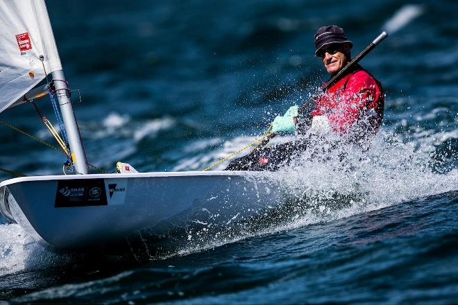 Laser class – Gavin Dagley (AUS) - Sailing World Cup Melbourne © Pedro Martinez / Sailing Energy / World Sailing